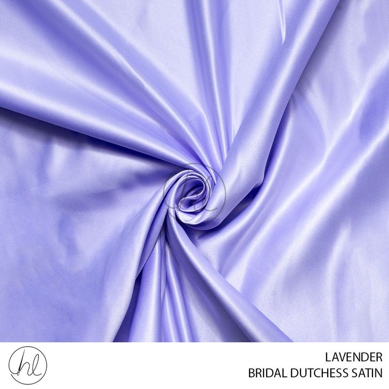 Bridal Dutchess Satin 781 Lavender 150cm Per M