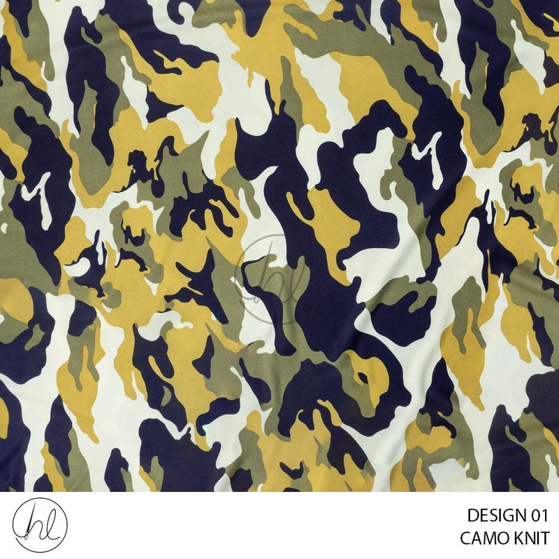 Camo Knit 53 Avocado Design 01 150cm Per M