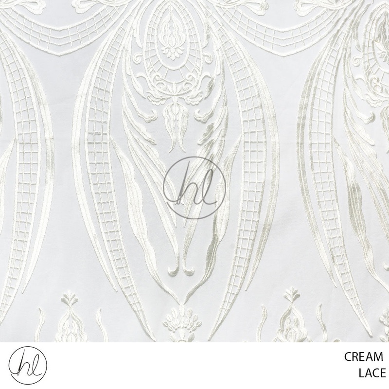 Lace 51 Cream design 05 140cm Per M