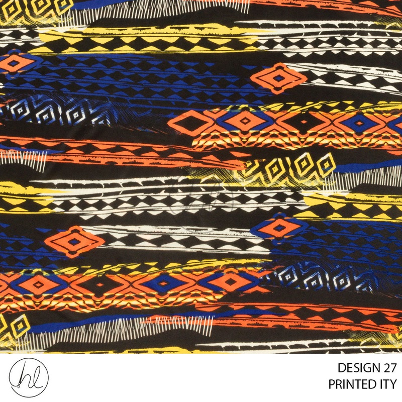 Printed ITY 51 Royal Design 27 150cm Per M