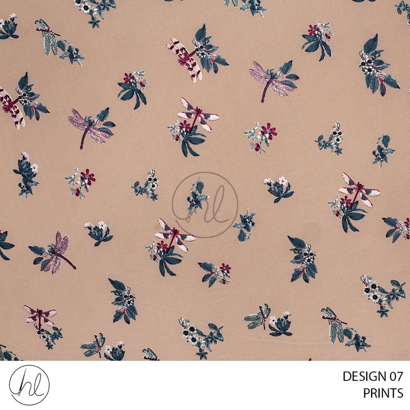 Prints 51 Tan Design 07 150cm Per M