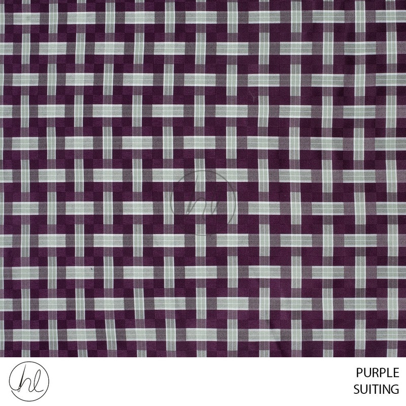 Suiting55 Purple Design 05 150cm Per M