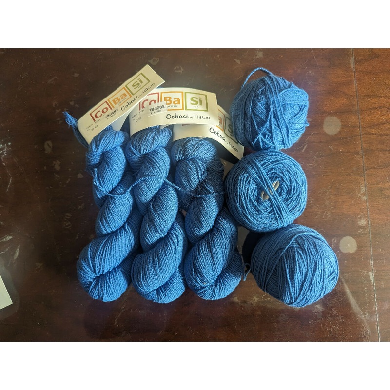 6 Skeins CoBaSi Yarn
