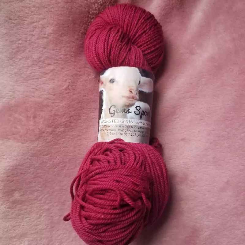 DESTASH | Louet Gems Sport Worsted-Spun Yarn, One Skein