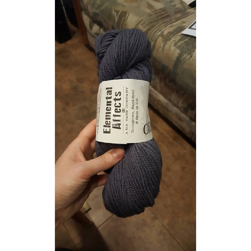 Elemental Affects Cormo Worsted (2 skeins)