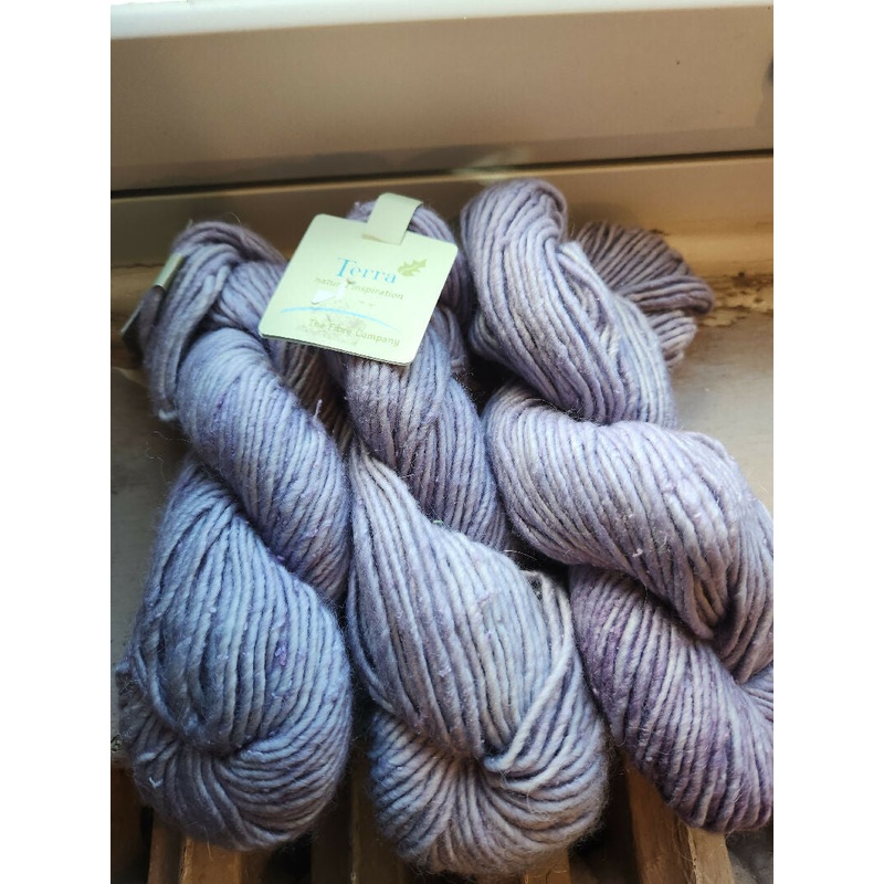 Fibre Company Terra Lavender yarn