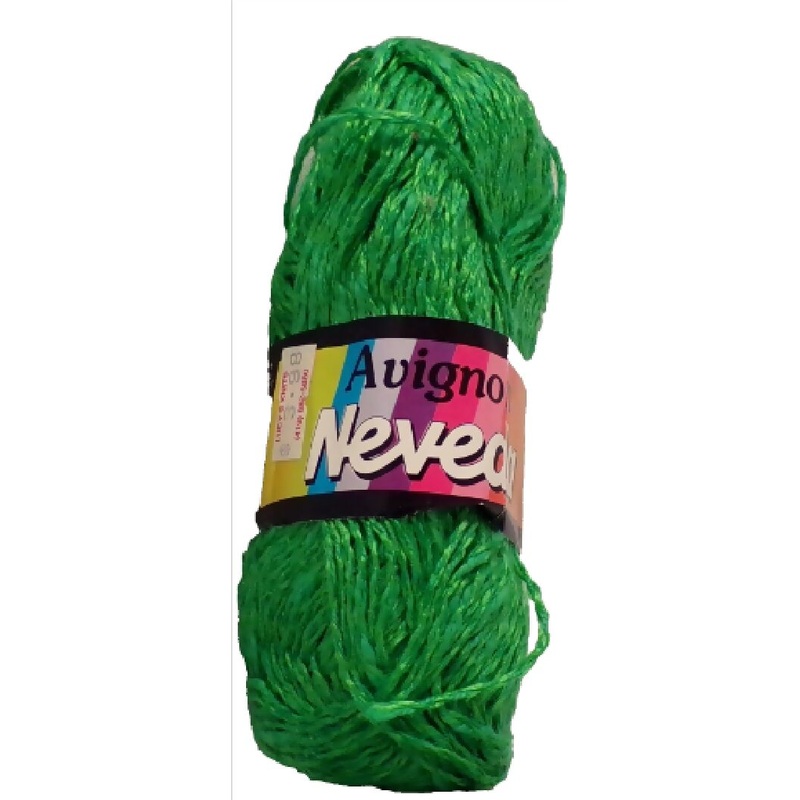 Neveda 'Avignon' Green, Sport Weight Yarn Vintage Lot of 5 Skeins