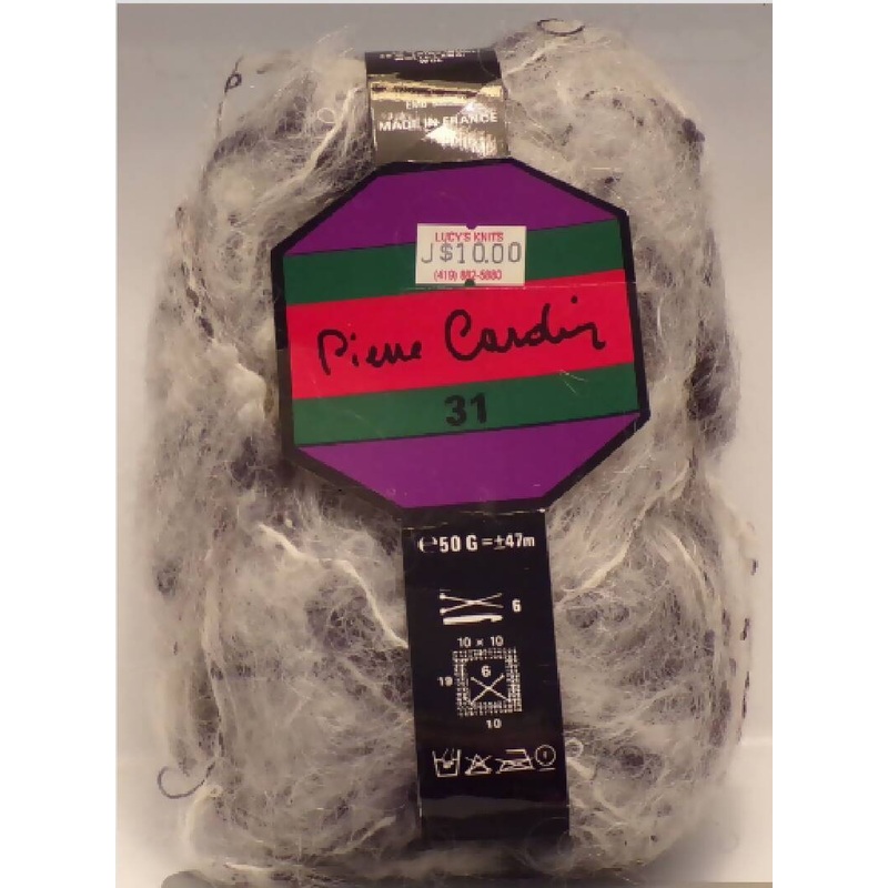 Pierre Cardin 31; Mohair Mix Grey-White; Lot of 5; Vintage