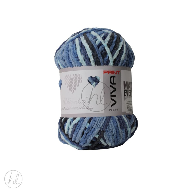 67 BLANKETS VIVA PRINT 300G  BLUE BERRY FREE