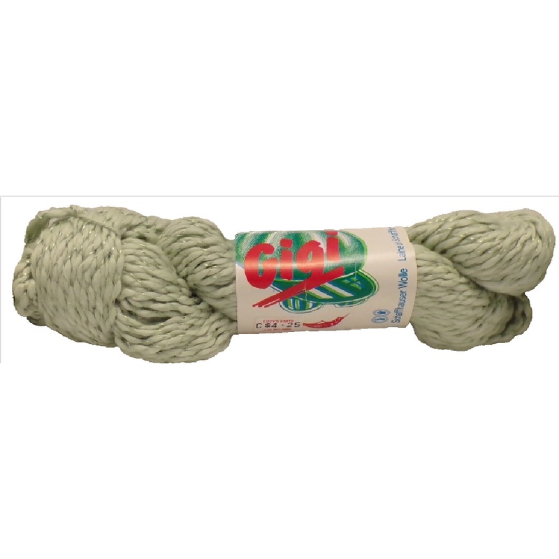 Schaffhauser Wolle 'Gigi', Green ; Cotton, Viscose; Lot of 6 Skeins
