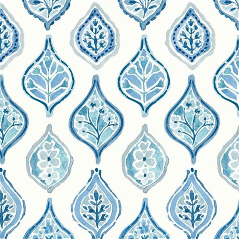 MN1850  - Mediterranean Wallpaper - Marketplace Motif