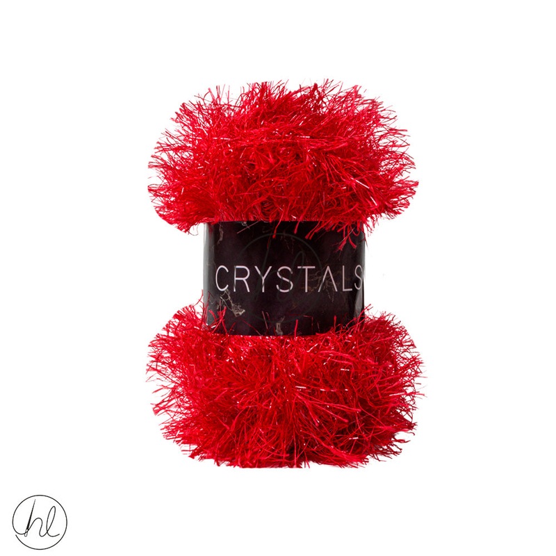 Crystal Feathers Yarn50G Red