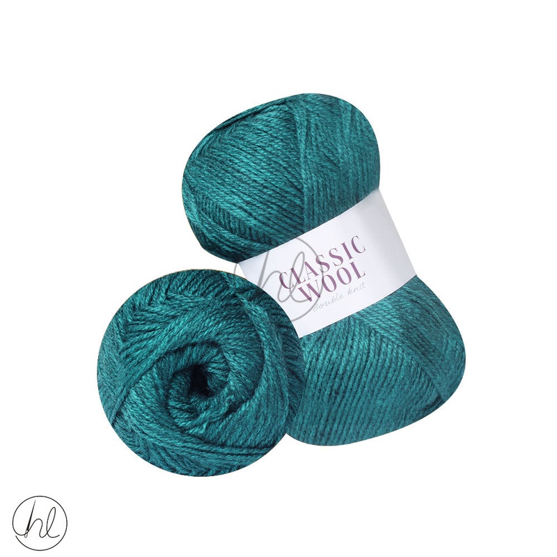 ELLE CLASSIC WOOL DOUBLE KNIT 100G VERIDIAN 223