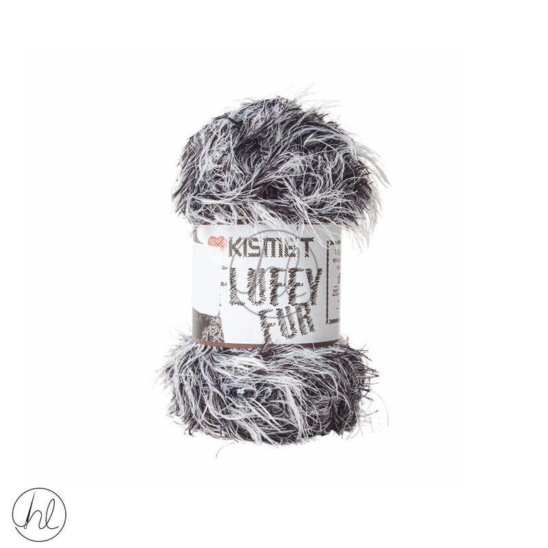 Kismet Fluffy Fur 100G BLACK