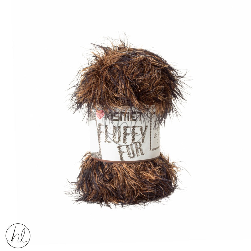 Kismet Fluffy Fur   100G BROWN