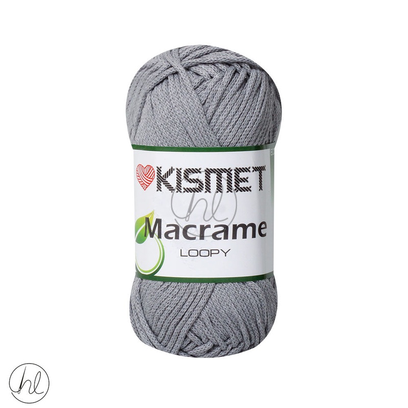 KISMET MACRAME LOOPY 200G GREY