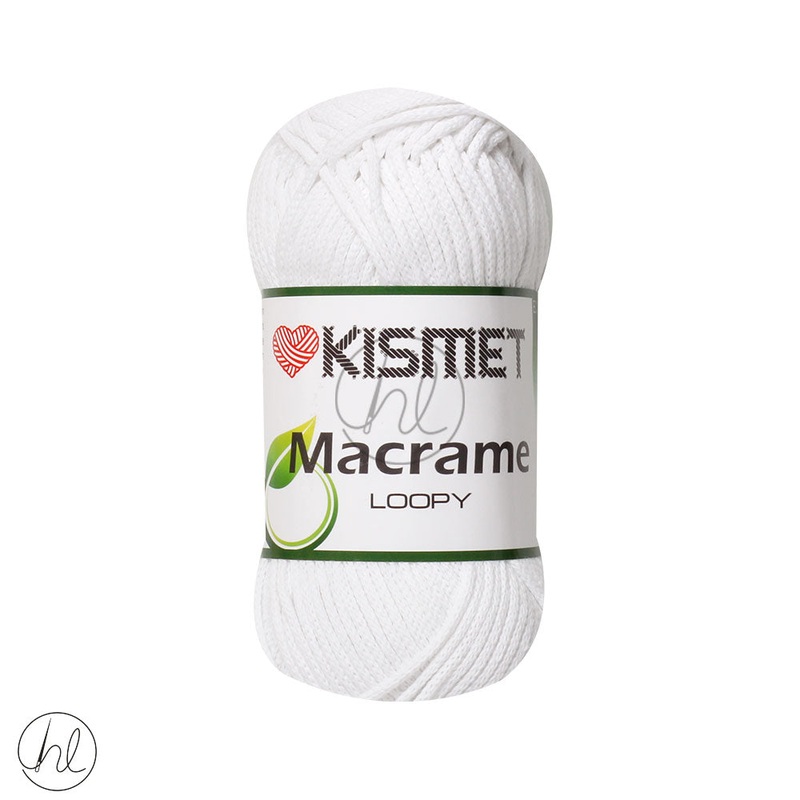 KISMET MACRAME LOOPY 200GWHITE