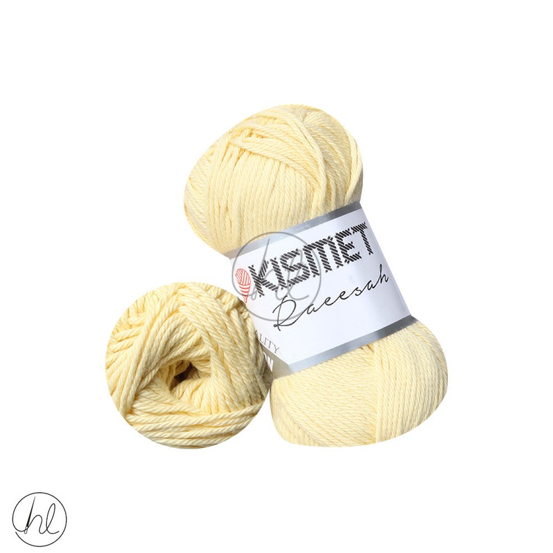 RAEESAH 100% PURE COTTON LEMON 22 50G