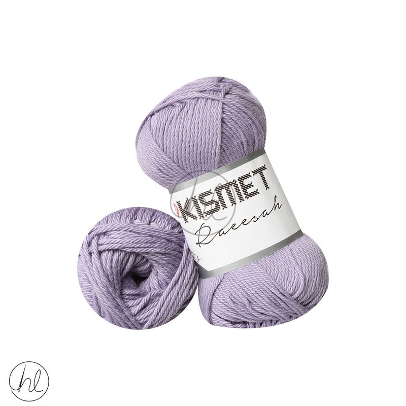RAEESAH 100% PURE COTTON MAUVE 35 50G