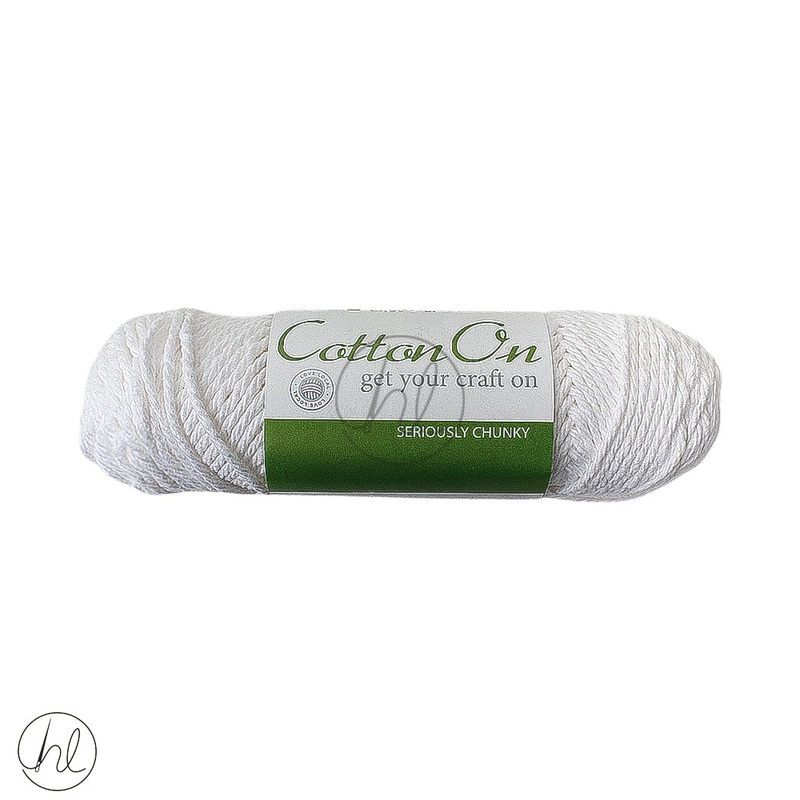 Elle Cotton On Ser Chunky 100G White  Free