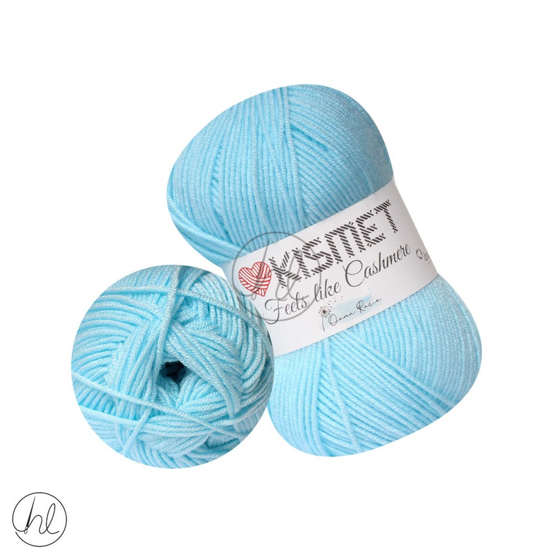 KISMET CASHMERE DOUBLE KNIT 100G AQUA 6874
