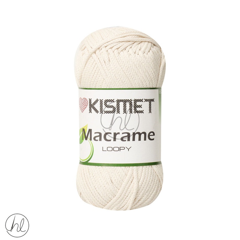 KISMET MACRAME LOOPY 200G CREAM