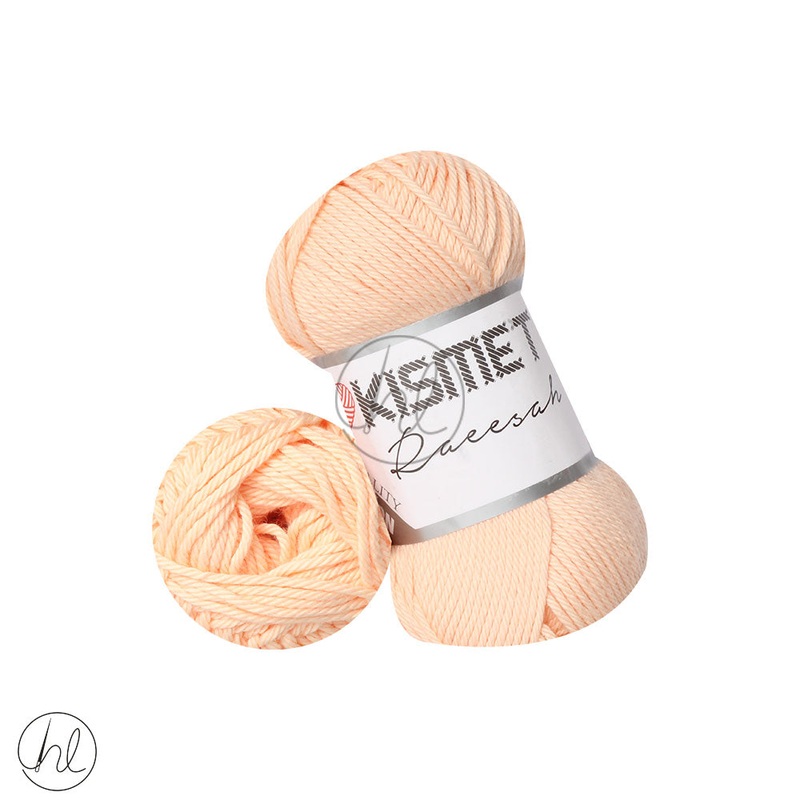 RAEESAH 100% PURE COTTON PEACH 49 50G