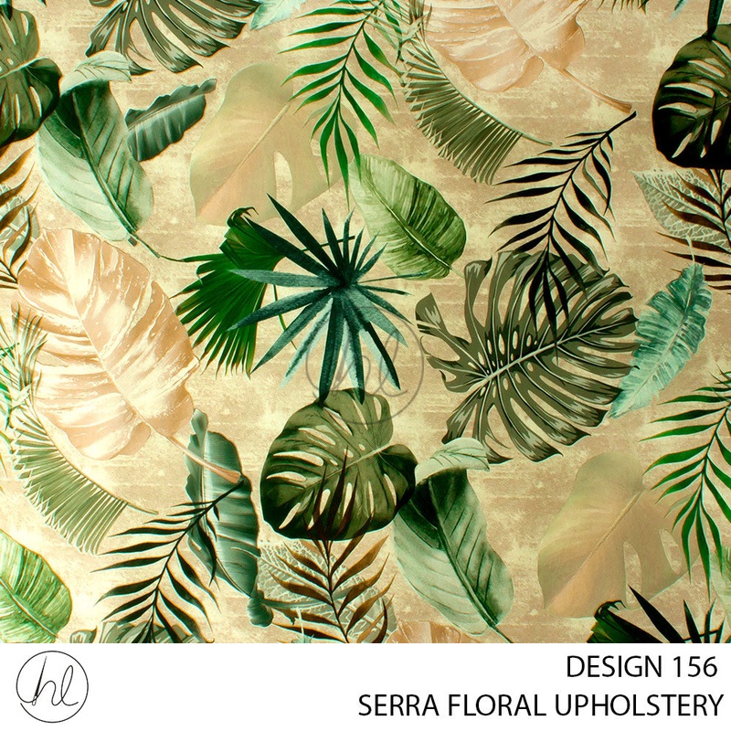 Upholstery Serra Floral Light Green