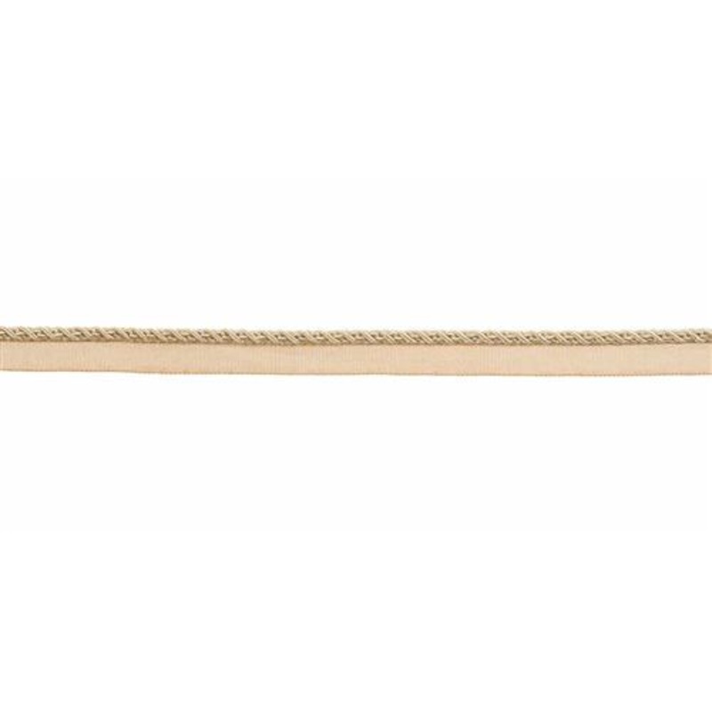 1/4" Cord With Lip - Narita - Spun Gold
