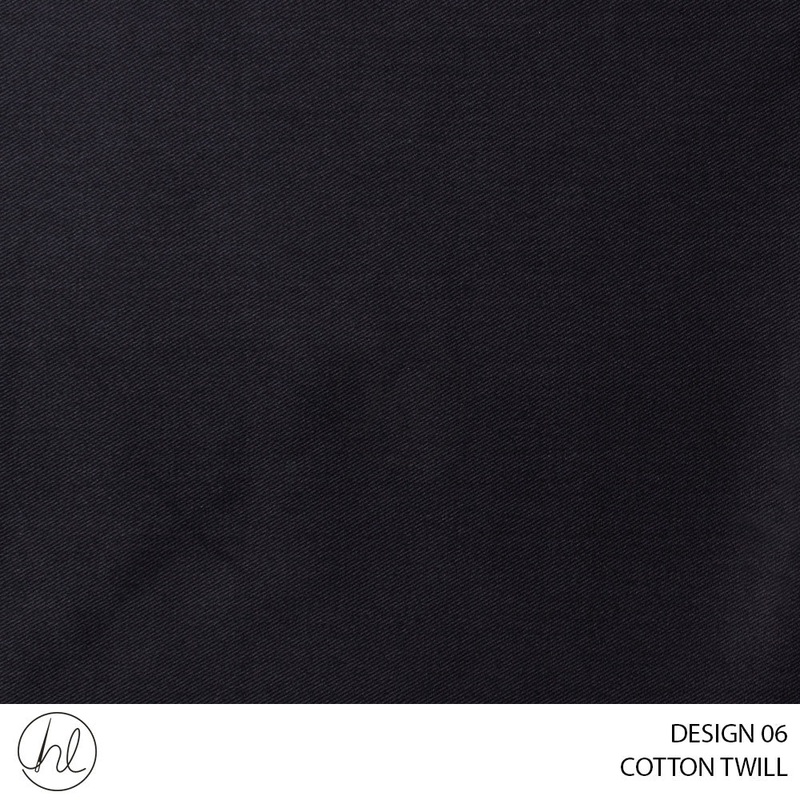 100% COTTON TWILL 182 DESIGN 06 NAVY 150CM WIDE BUY 20M OR MORE AT R49