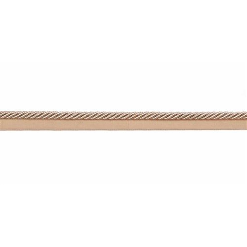 3/8" Cord With Lip - Rolette - Alloy