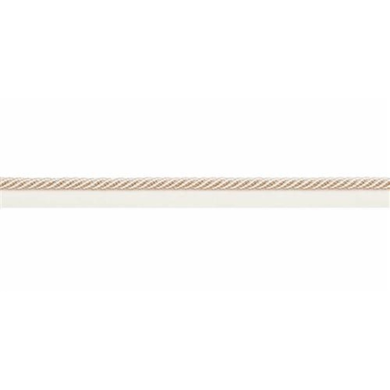3/8" Cord With Lip - Rolette - Spun Gold