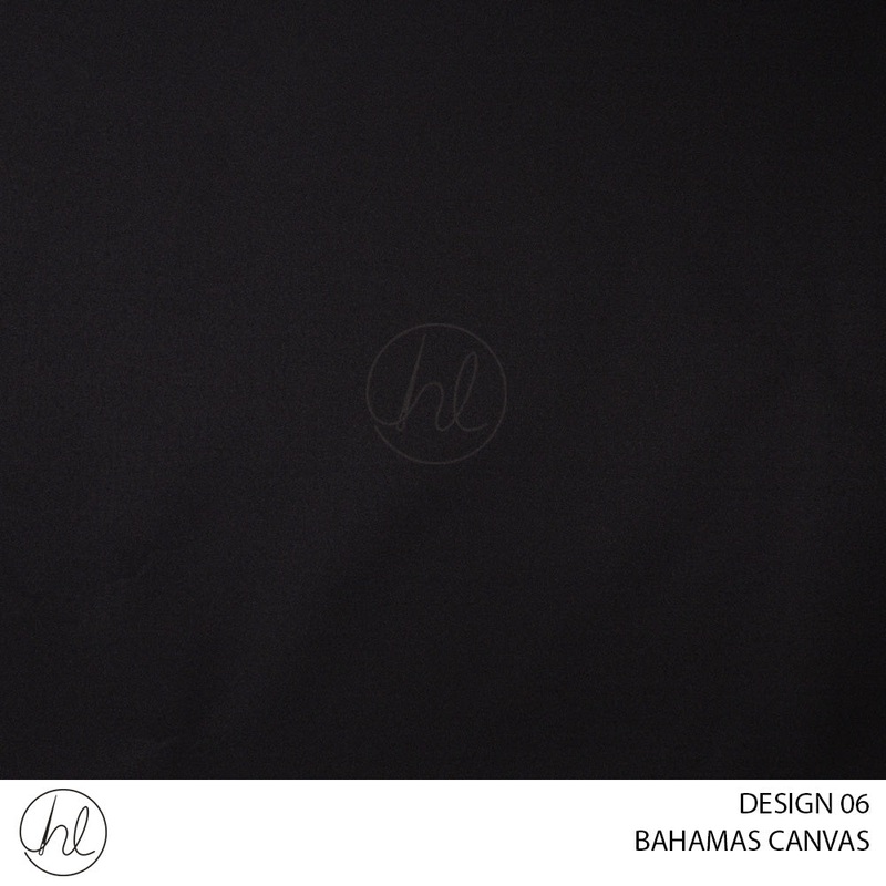 BAHAMAS CANVAS 275 DESIGN 06 BLACK 150CM WIDE PER M