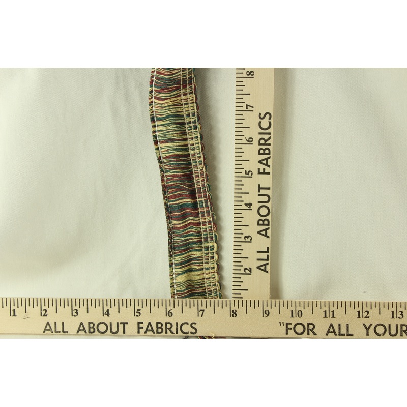 Brush Fringe Trim - 1.5" in Forest Green