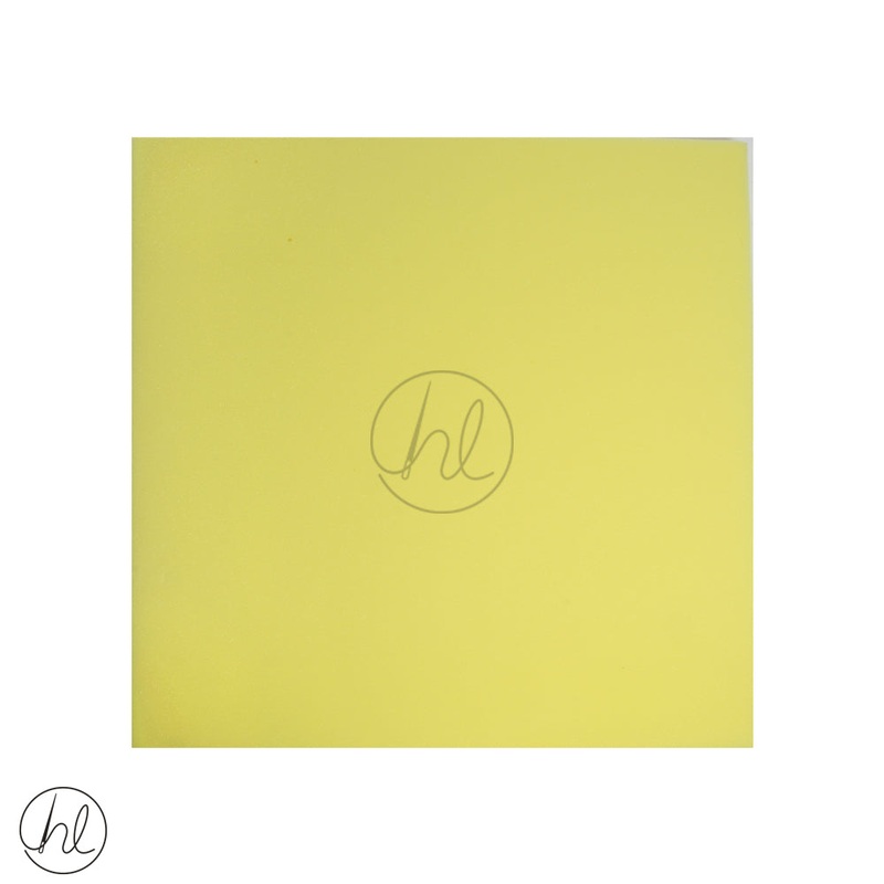 FOAM 834 60X60X23MM YELLOW MIDDLE DENSITY