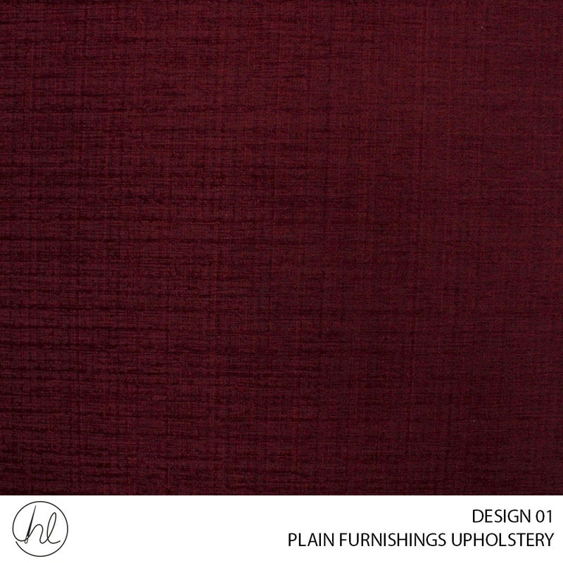 PLAIN FURNISHINGS UPHOLSTERY DESIGN 01 140CM PER M