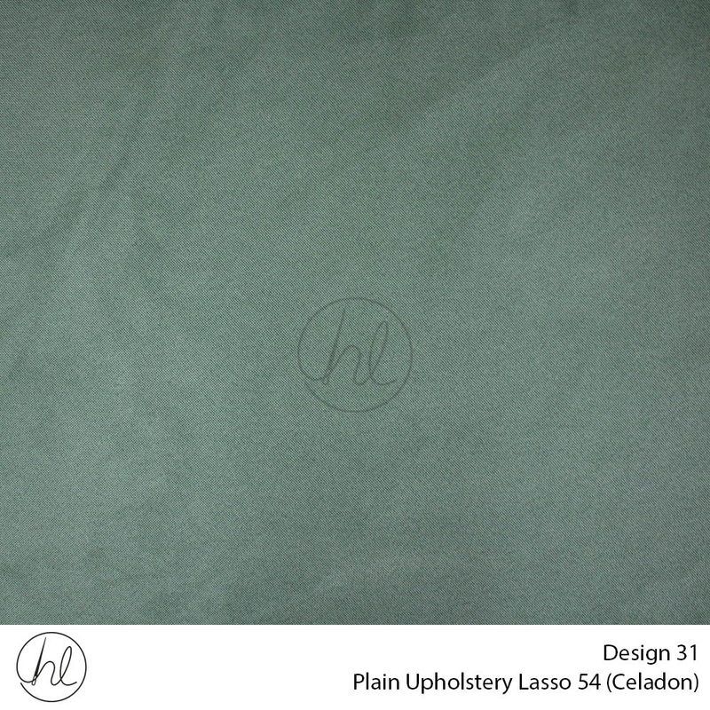 Plain Lasso Upholstery 54 Design 31 Celadon 140cm Wide Per m