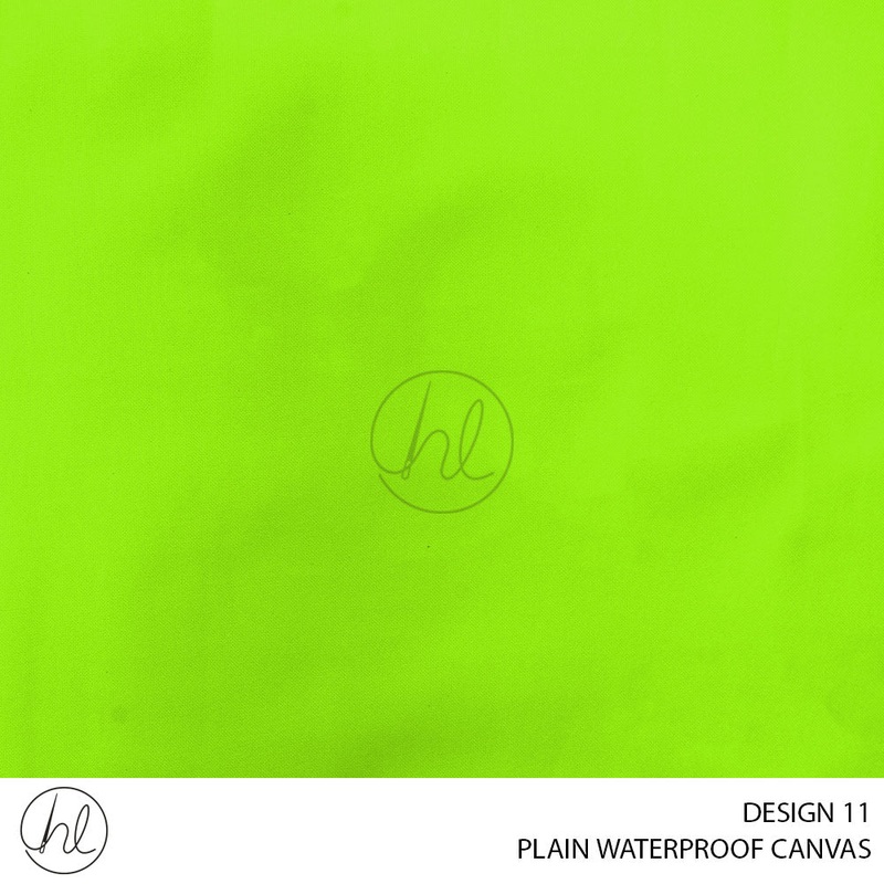 PLAIN PVC CANVAS DESIGN 11 150CM PER M LIME