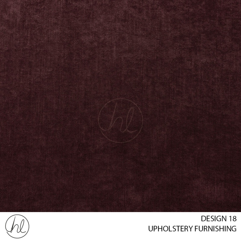 PLAIN UPHOLSTERY FURNISHING 2316-96 DESIGN 18 MAROON 140CM WIDE PER M