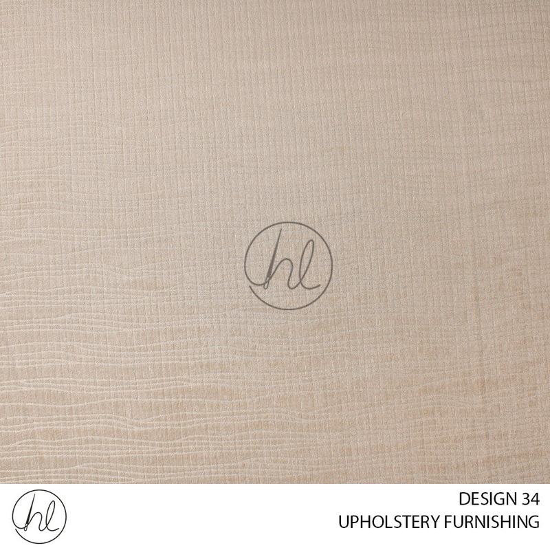 UPHOLSTERY FURNISHING 2316-70 DESIGN 34 CREAM 140CM WIDE PER M