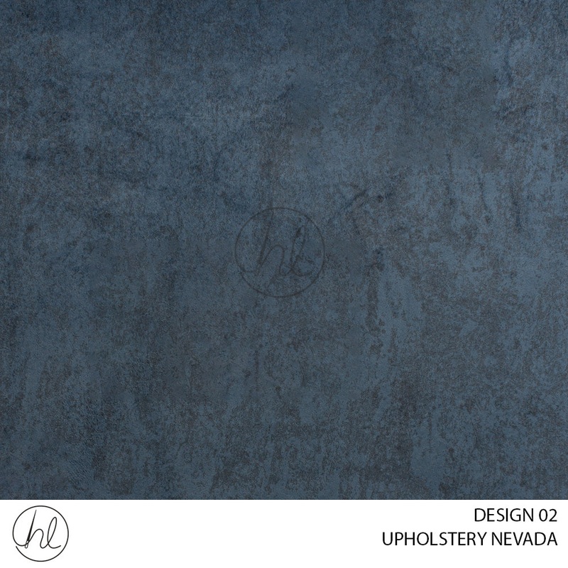 UPHOLSTERY NEVADA 53 DESIGN 02 NAVY 140CM WIDE PER M