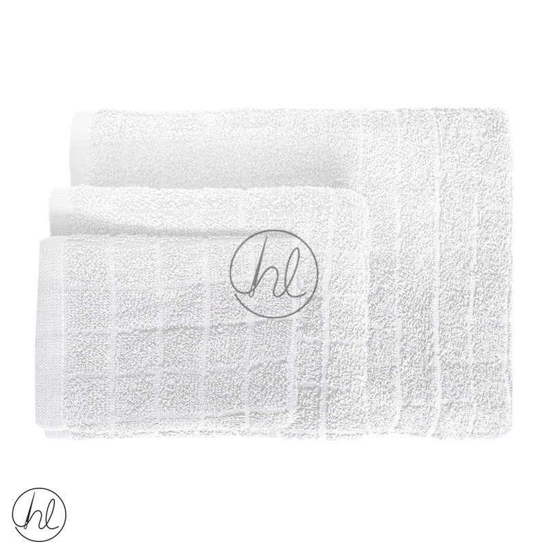 BRISTOL 3 PIECE TOWEL SET LT WHITE PLAIN