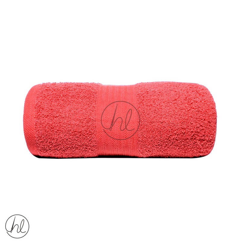 Bristol Egyptian Bath Sheet Coral 85X150cm