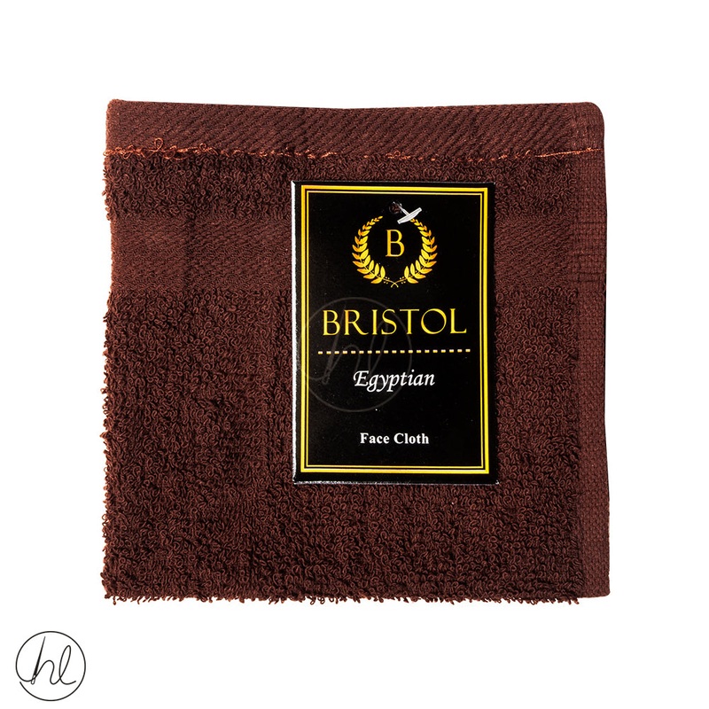 Bristol Egyptian Face Cloth Brown 30X30cm