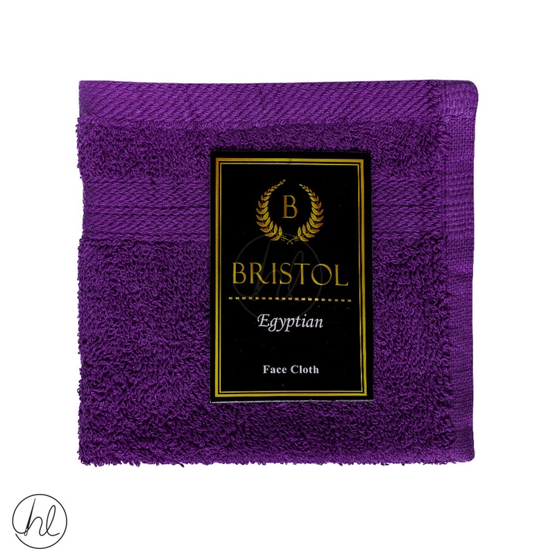 Bristol Egyptian Face Cloth Purple 30X30cm