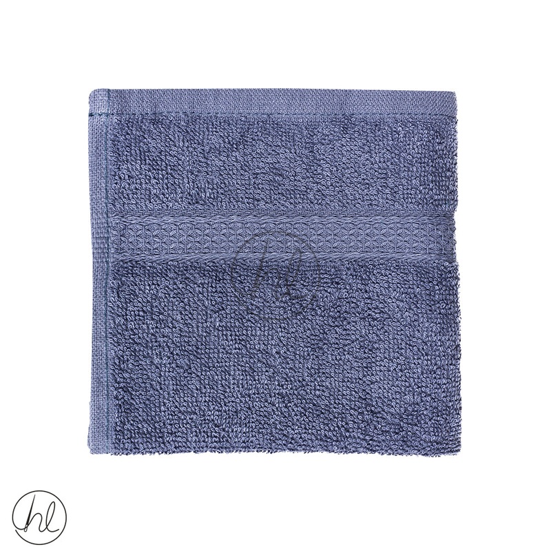 Nortex New White Diamond Face Cloth Denim Blue 30x30cm