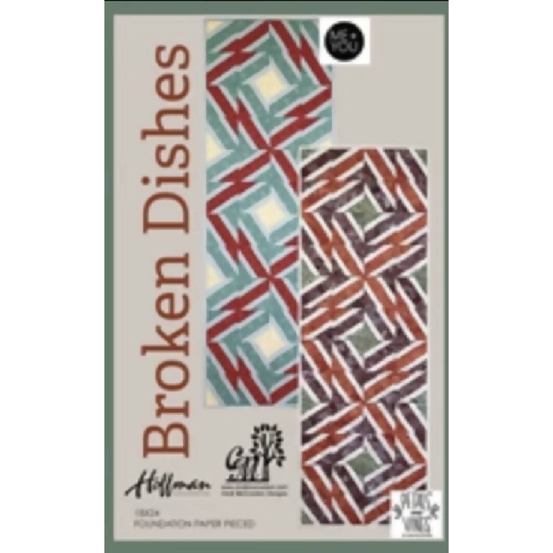 Broken Dishes by Cindi McCraken Designs