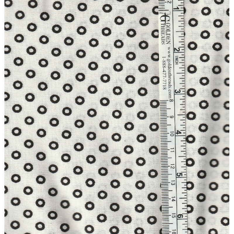 Fabric Circle Dots 5 Fabric BUNDLE 11.06 yd #19ijk