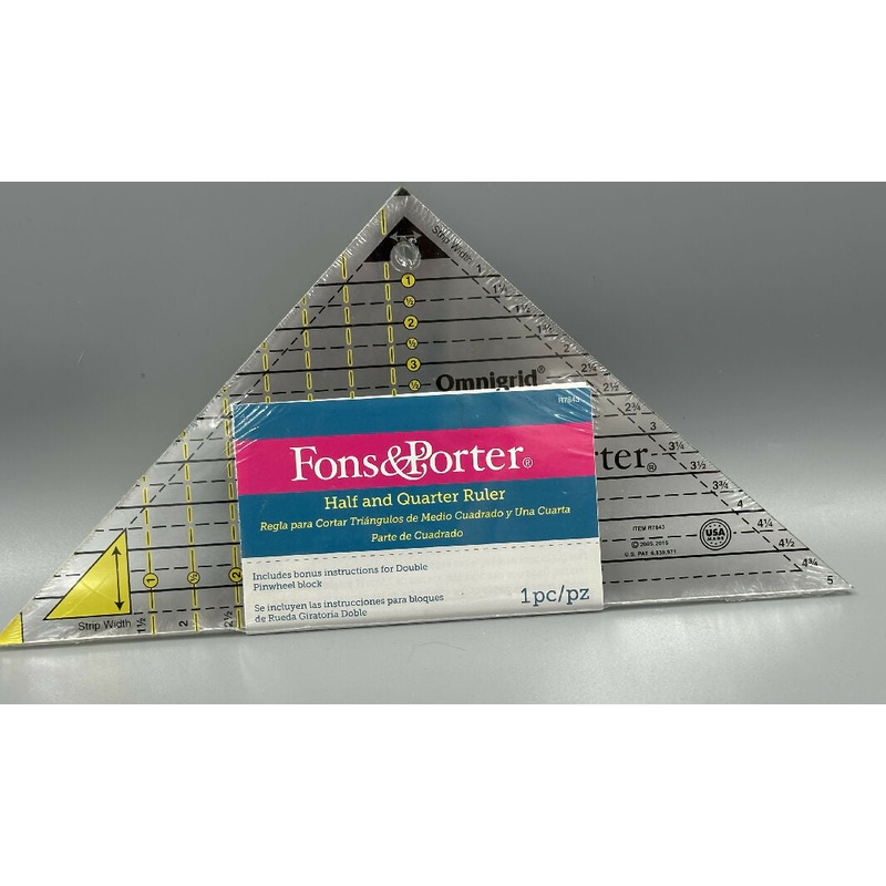 Half & Quarter Ruler