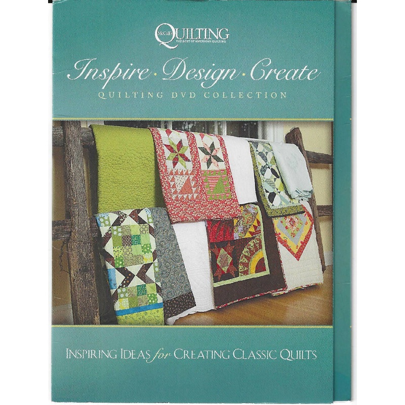 Inspire-Design-Create Quilting Ideas for Creating Classic Quilts - DVD